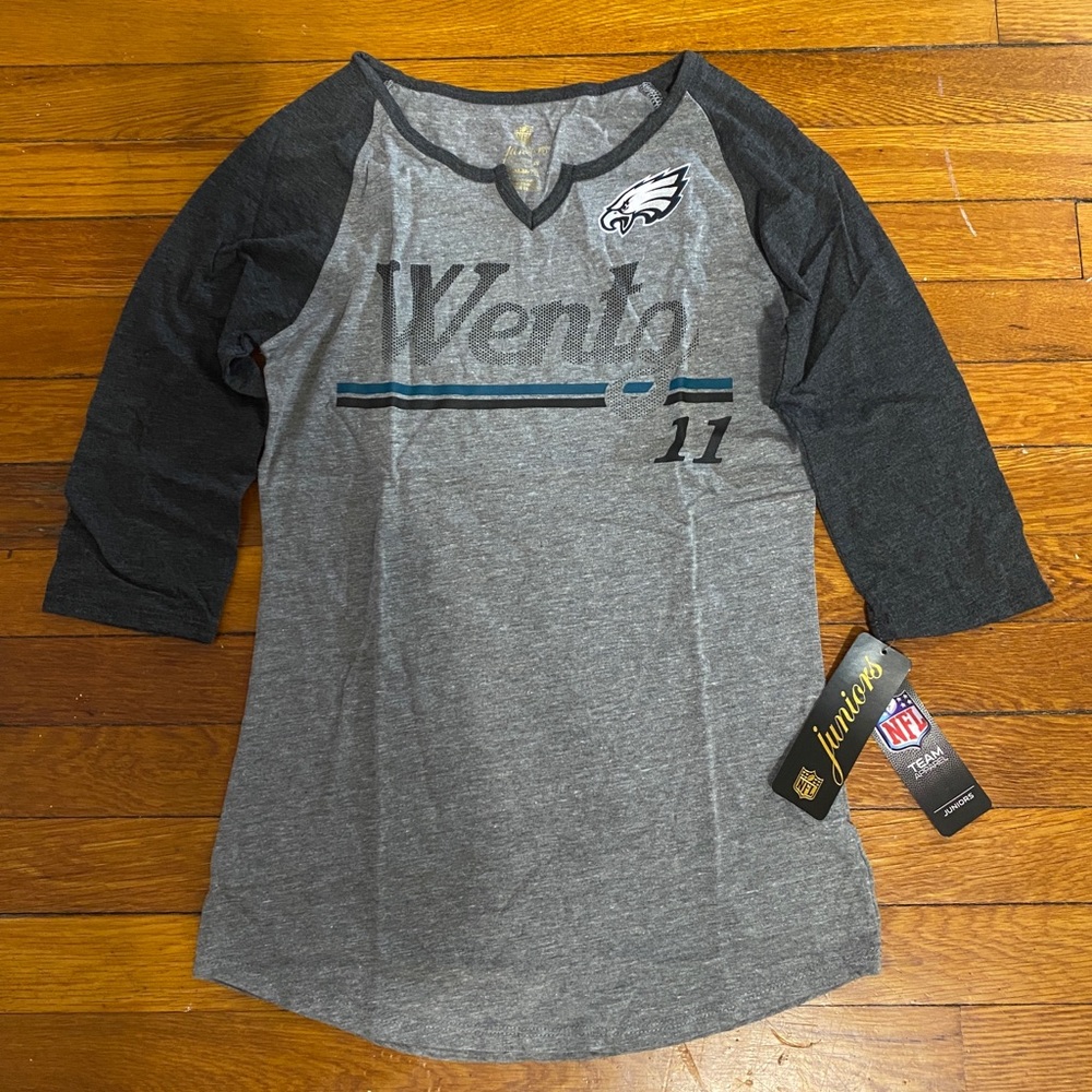 Girls Philadelphia Eagles Carson Wentz Shirt M 7/9